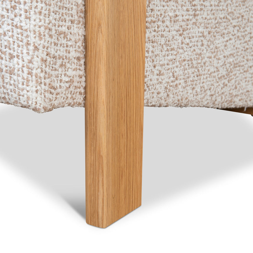 Fabric Armchair - Sand Beige - View 12