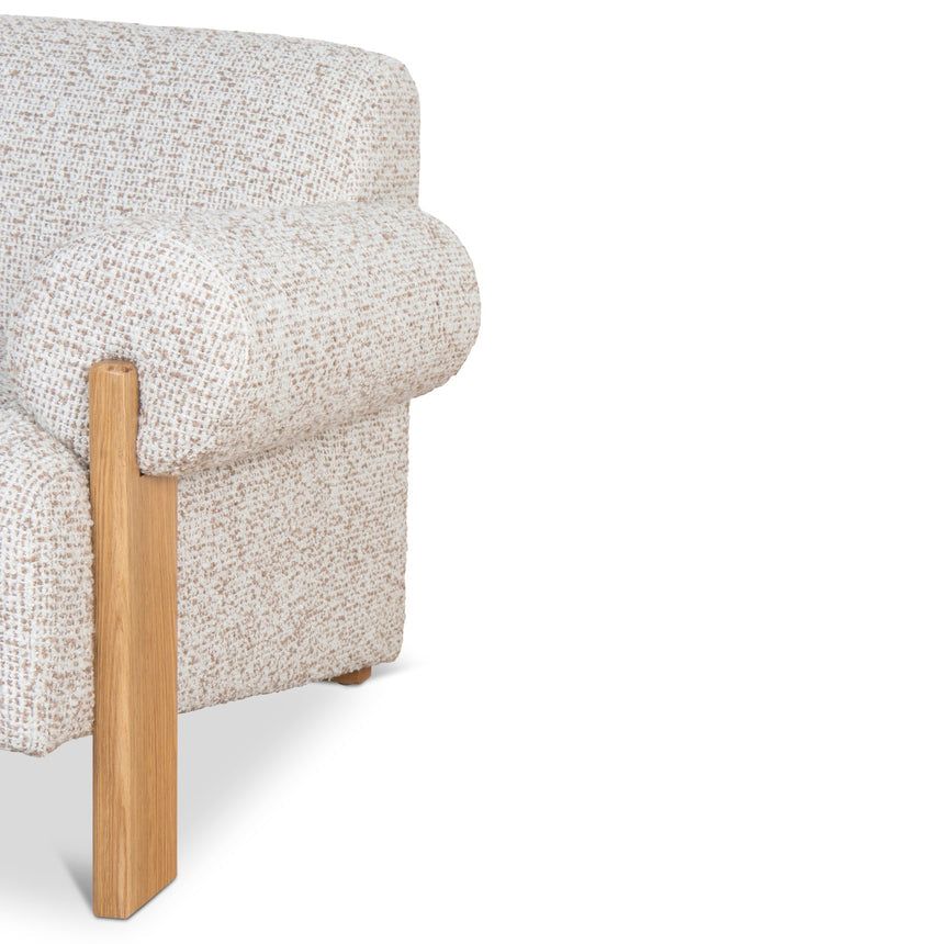 Fabric Armchair - Sand Beige - View 13