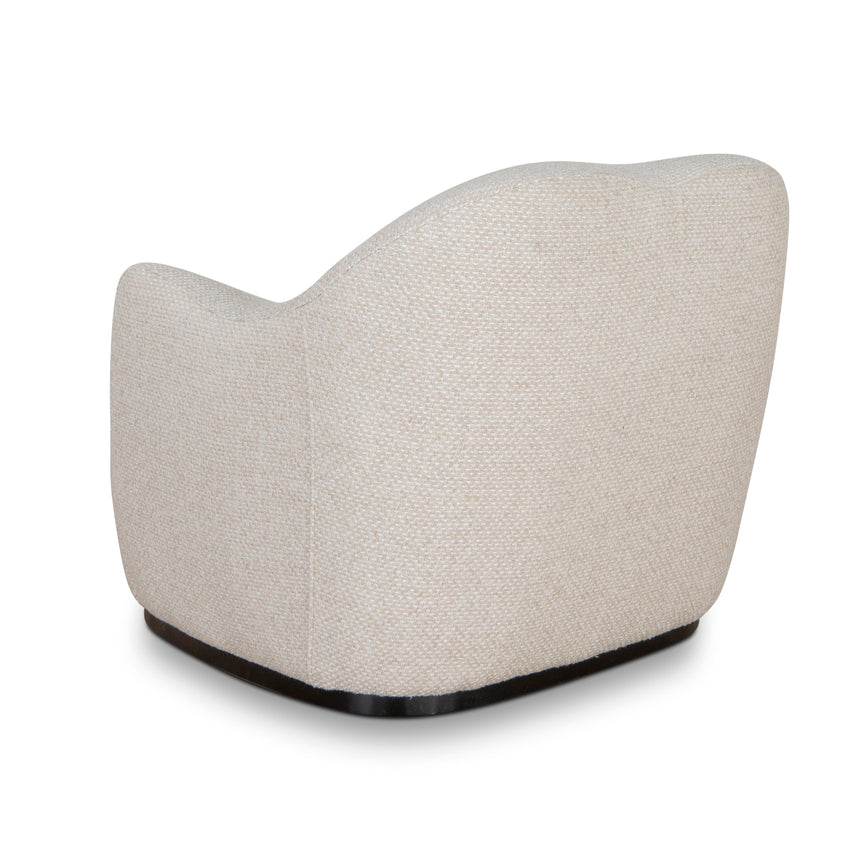 Fabric Armchair - Beige - View 4