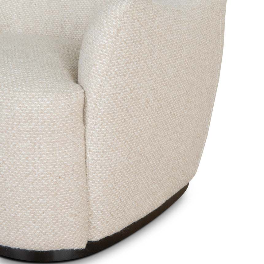 Fabric Armchair - Beige - View 7