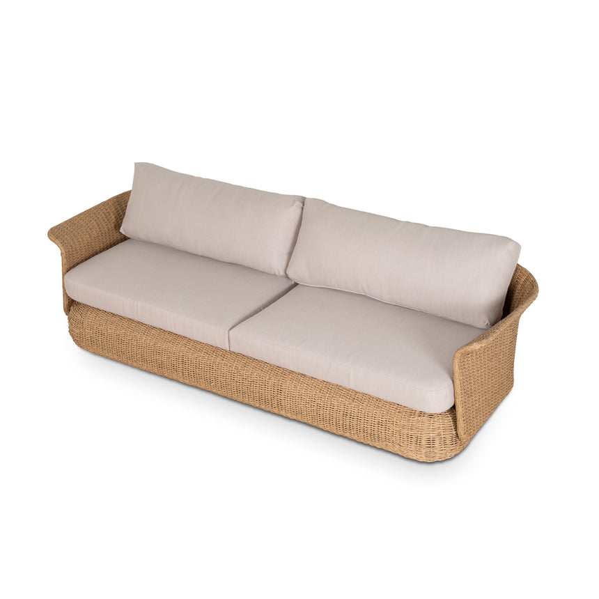 Outdoor 3 Seater Sofa - Natural Taupe - View 15