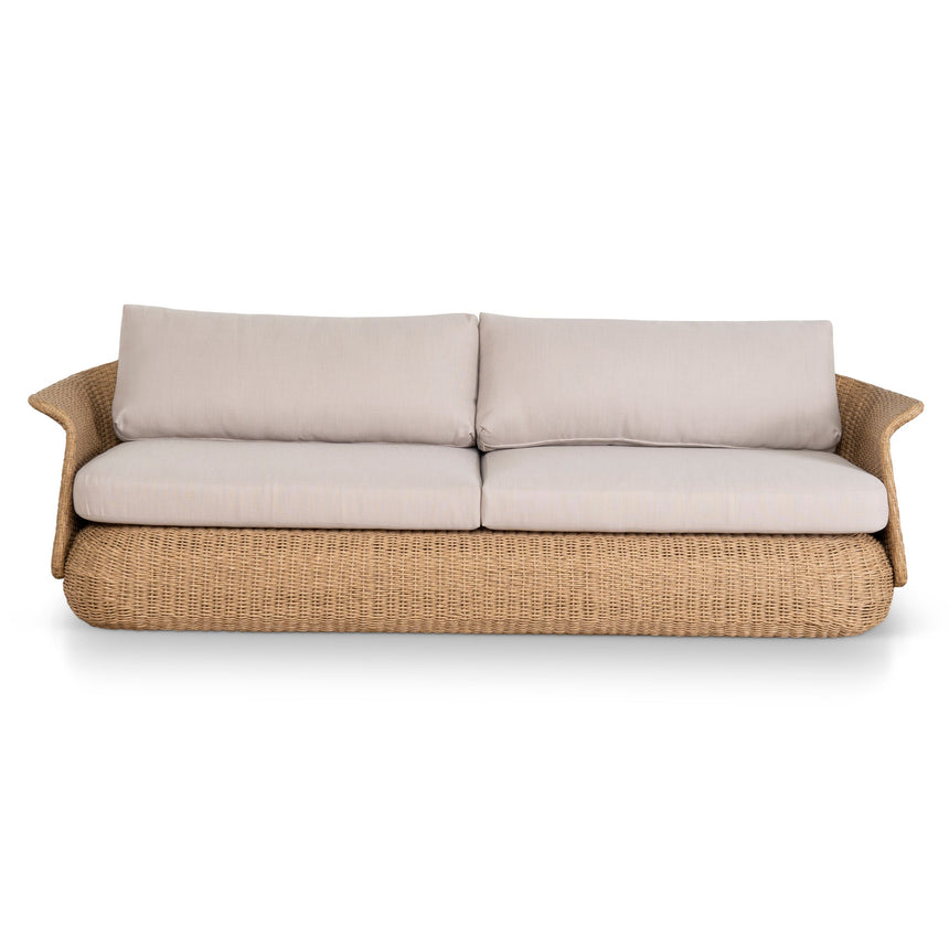 Outdoor 3 Seater Sofa - Natural Taupe - View 3