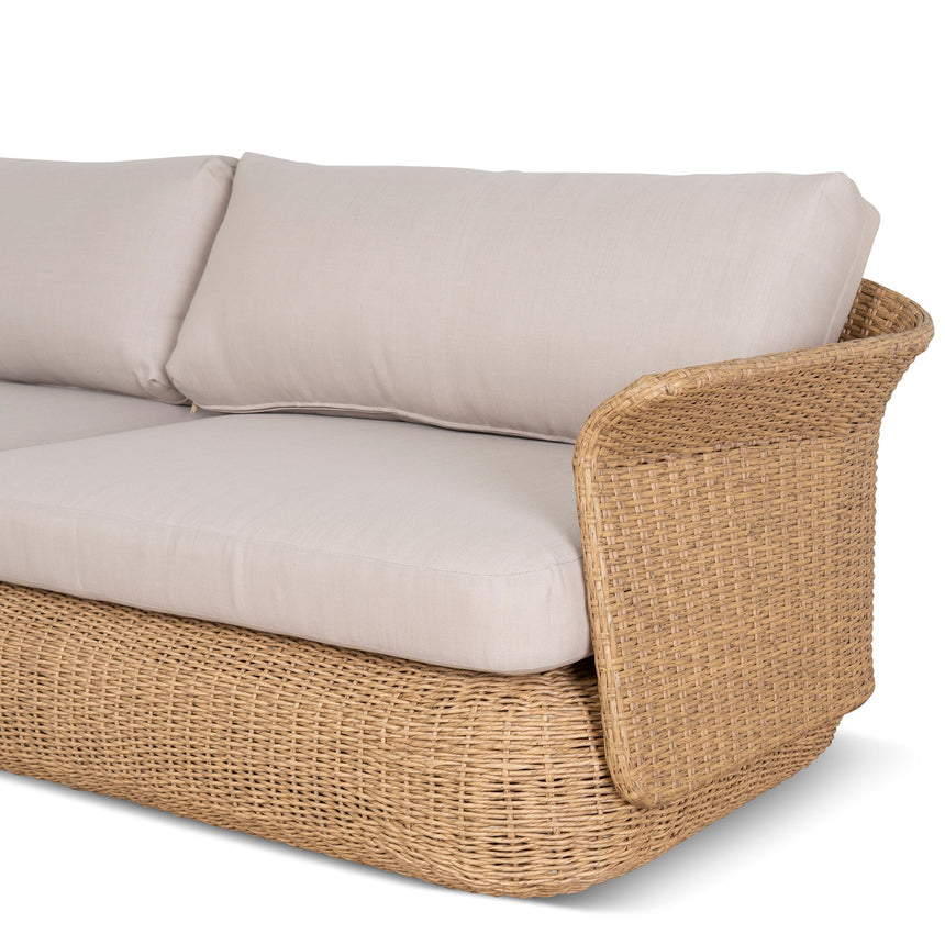 Outdoor 3 Seater Sofa - Natural Taupe - View 6
