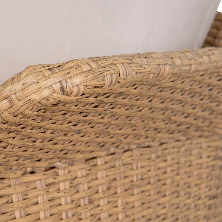Outdoor 3 Seater Sofa - Natural Taupe - View 8