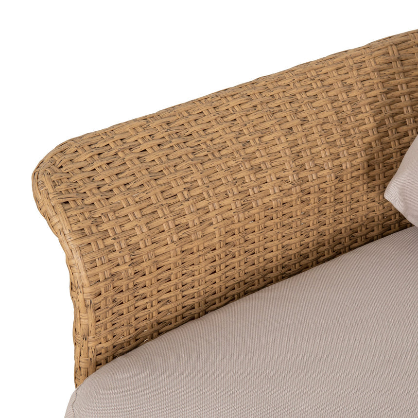 Outdoor 3 Seater Sofa - Natural Taupe - View 9