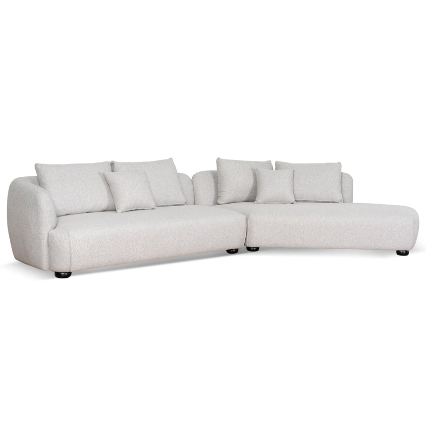 3 Seater Right Chaise Sofa - Sterling Sand - View 4
