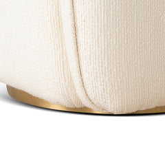 CLC10195-CA Swivel Armchair - White
