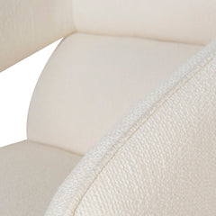 CLC10195-CA Swivel Armchair - White