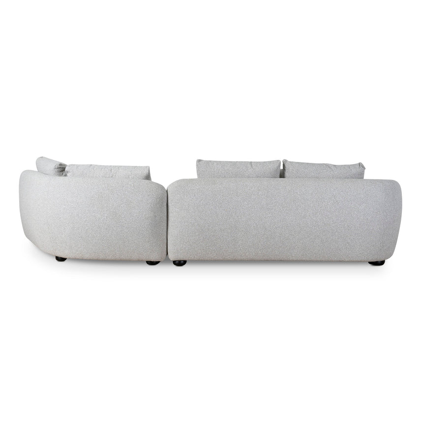 3 Seater Right Chaise Sofa - Clay Grey - View 2