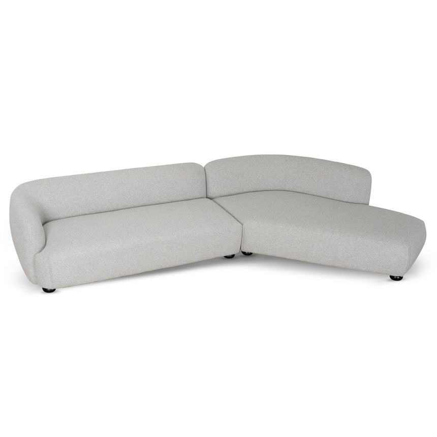 3 Seater Right Chaise Sofa - Clay Grey - View 5