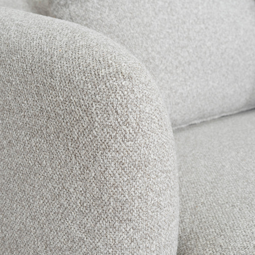 3 Seater Right Chaise Sofa - Clay Grey - View 12