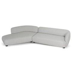 3 Seater Left Chaise Sofa | Clay Grey | Myka Home