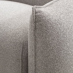CLC10238-IG 3 Seater Left Chaise Sofa - Clay Grey