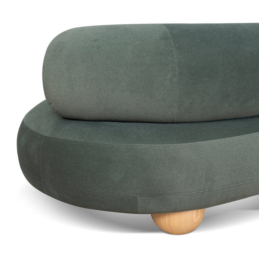 3 Seater Sofa - Burnt Green - View 10