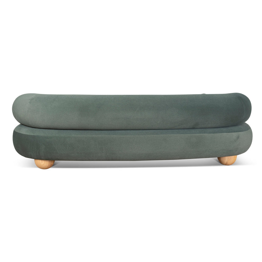 3 Seater Sofa - Burnt Green - View 6