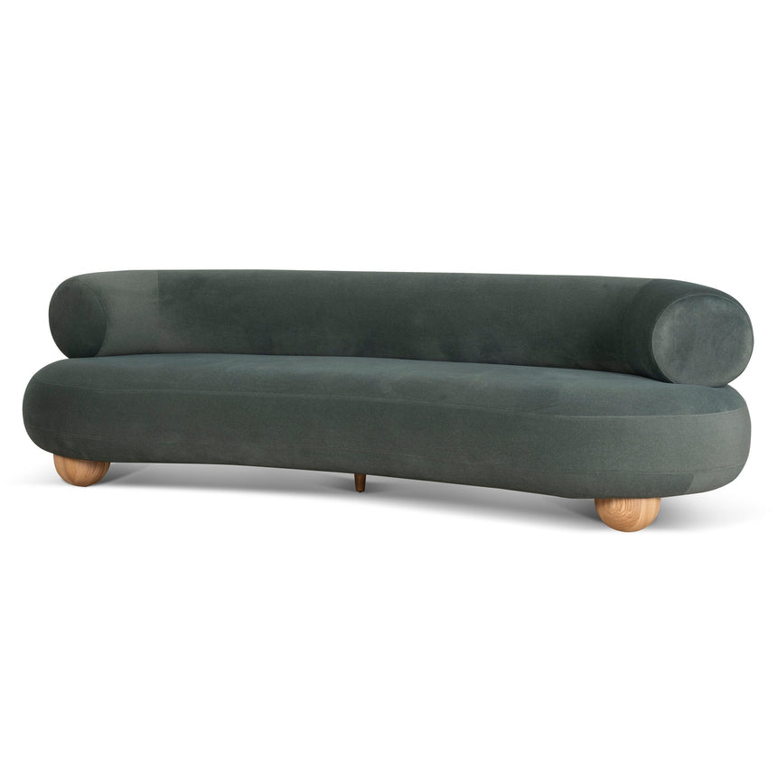 3 Seater Sofa - Burnt Green - View 3