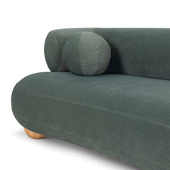CLC10265-CA 3 Seater Sofa - Burnt Green