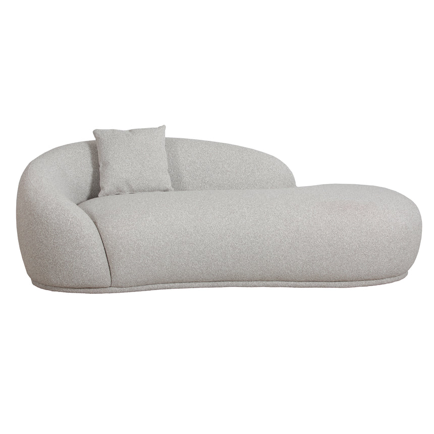3 Seater Fabric Sofa - Clay Grey - View 6