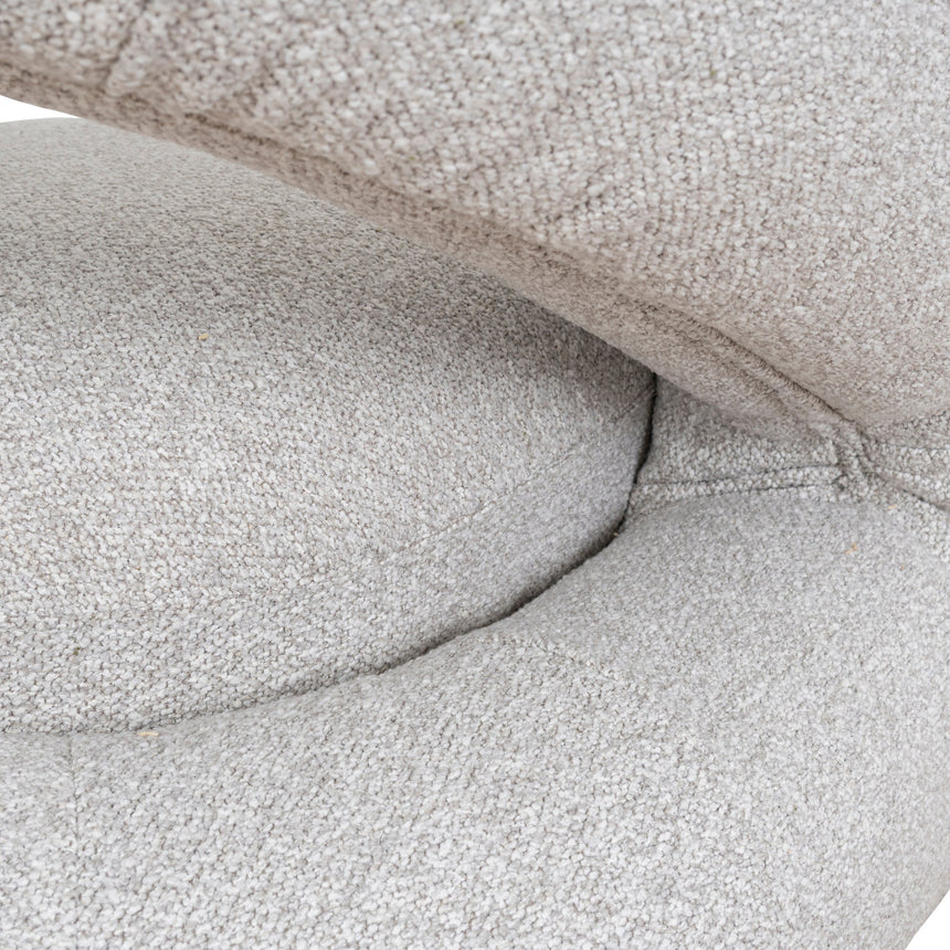 Swivel Armchair - Clay Grey - View 14