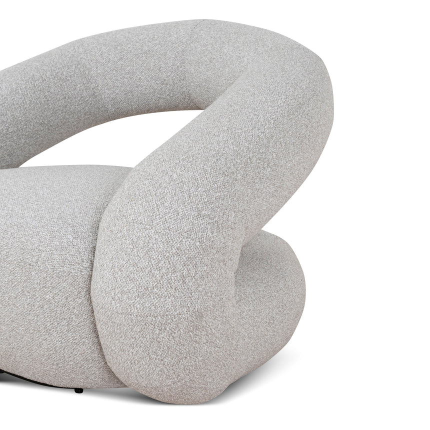 Swivel Armchair - Clay Grey - View 7