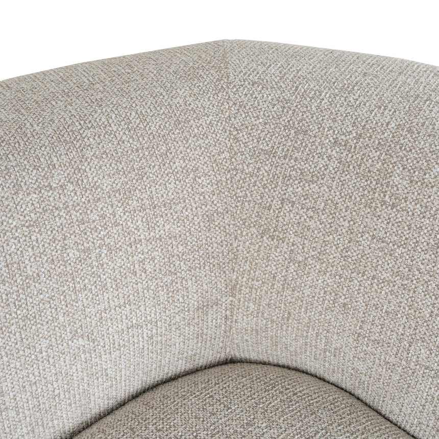 Modular Right Chaise Sofa - Coral Natural Linen - View 13