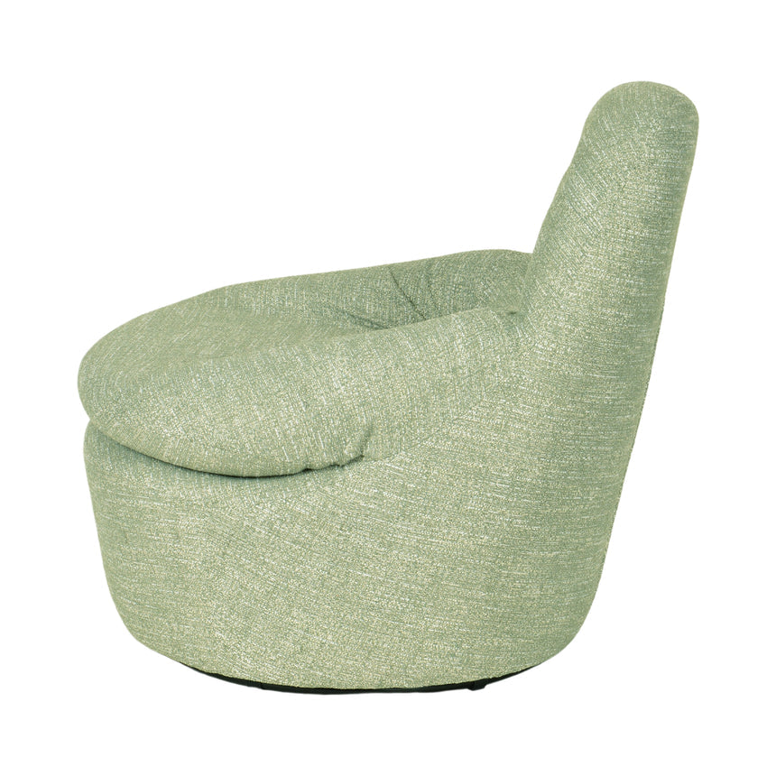 Swivel Lounge Chair - Mint Green - View 5