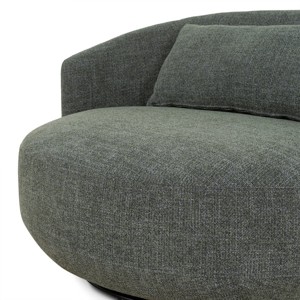 Swivel Armchair | Moss Green | Myka Home