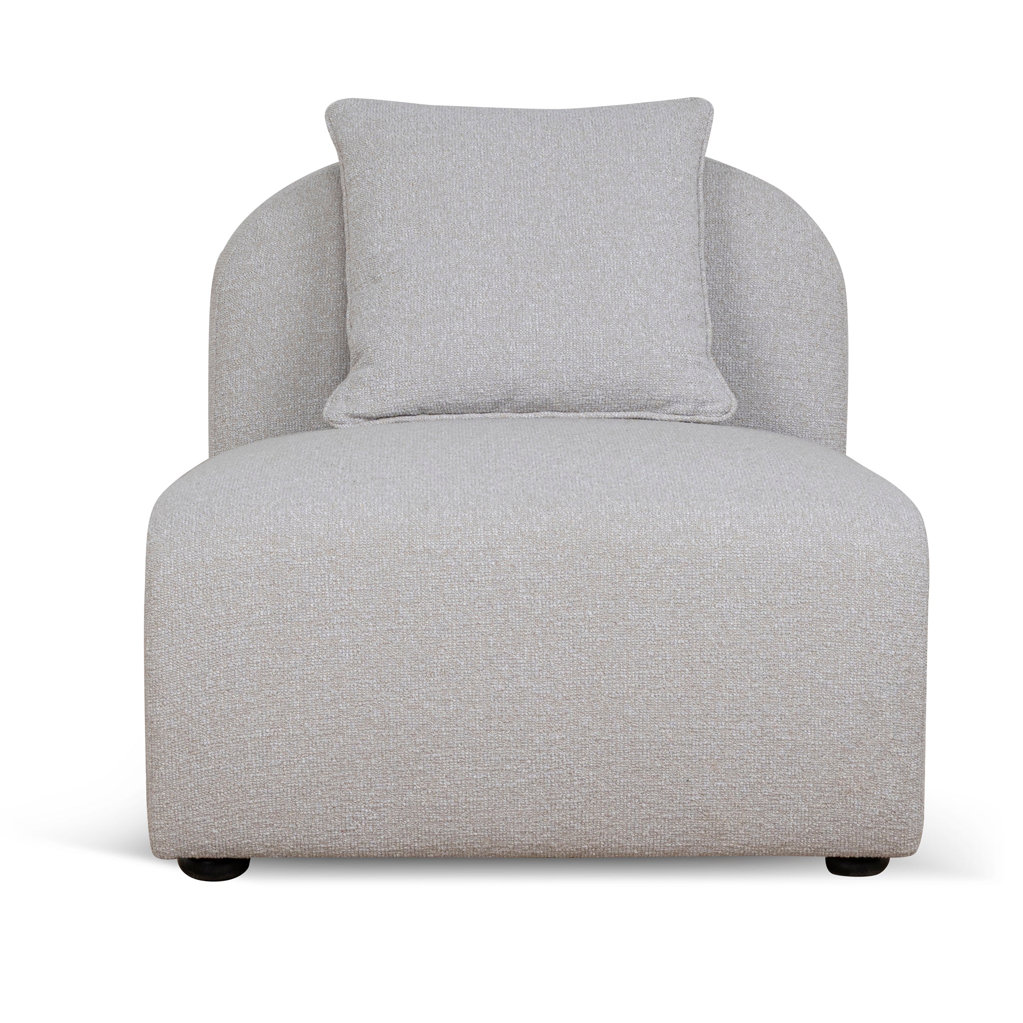 Additional Armless For 4 Seater Sofa | Sandstone Beige | Myka Home
