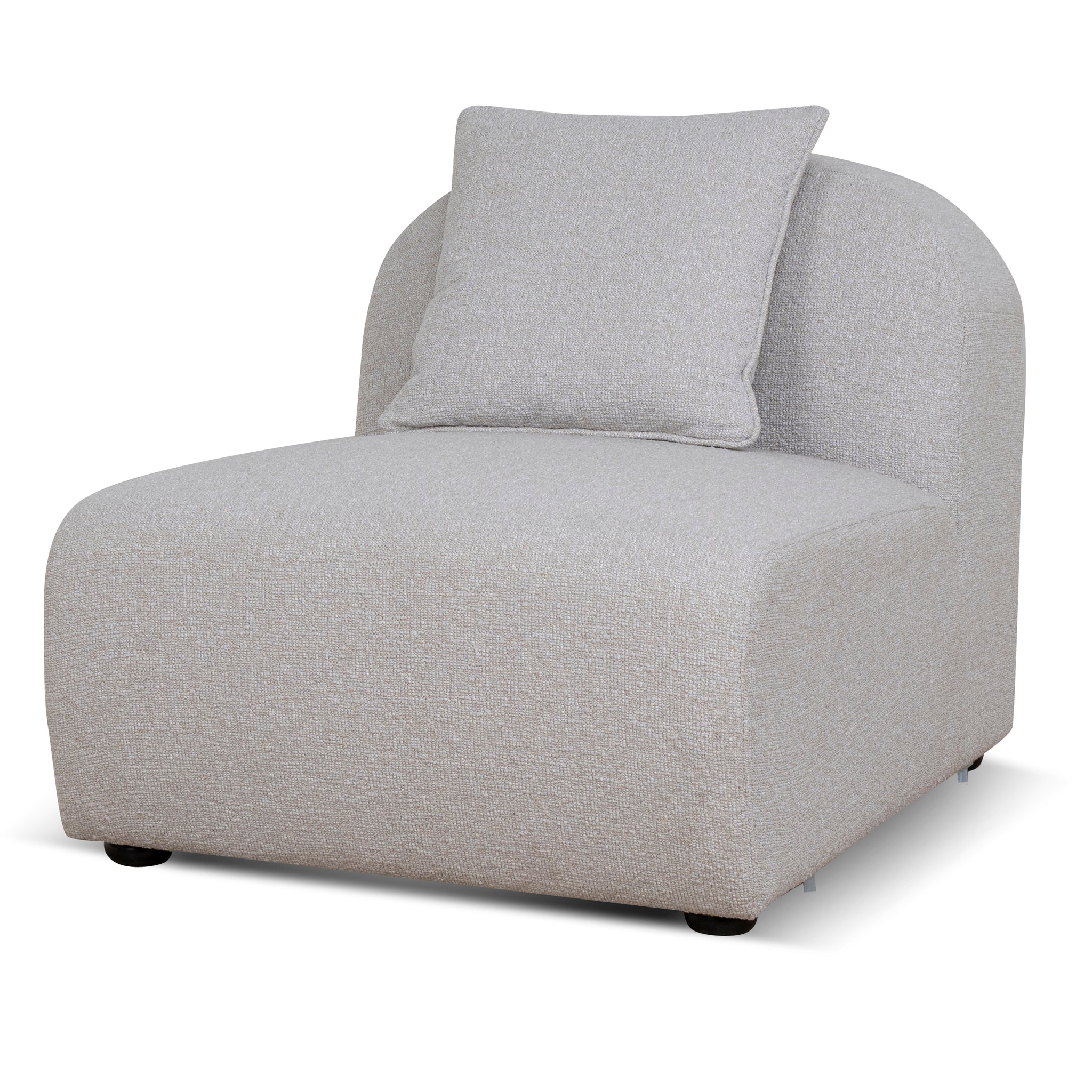 Additional Armless For 4 Seater Sofa | Sandstone Beige | Myka Home