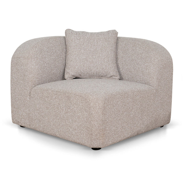 Corner Option For 4 Seater Sofa | Hazel Beige | Myka Home