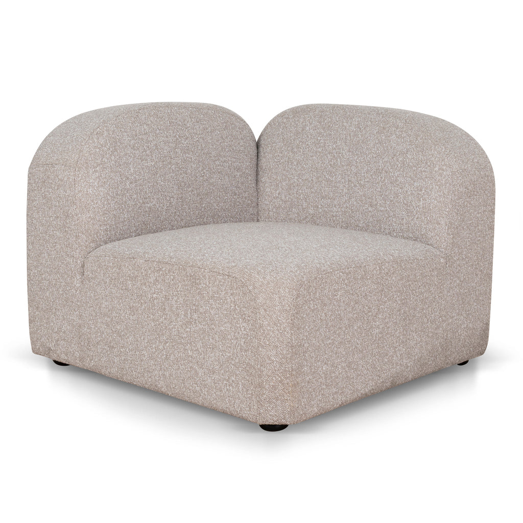 Corner Option For 4 Seater Sofa | Hazel Beige | Myka Home
