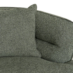 CLC10374-KJ Left Chaise Sofa - Coral Dark Green