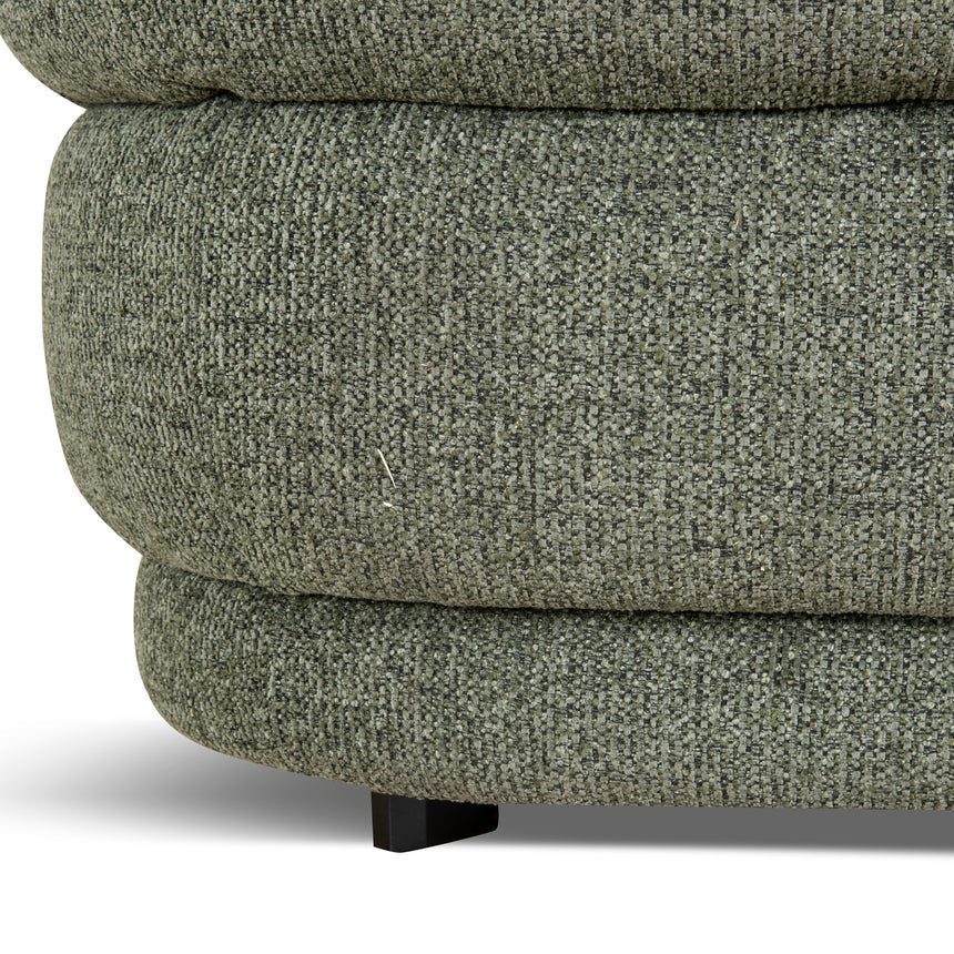 Left Chaise Sofa - Coral Dark Green - View 13