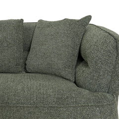 CLC10374-KJ Left Chaise Sofa - Coral Dark Green