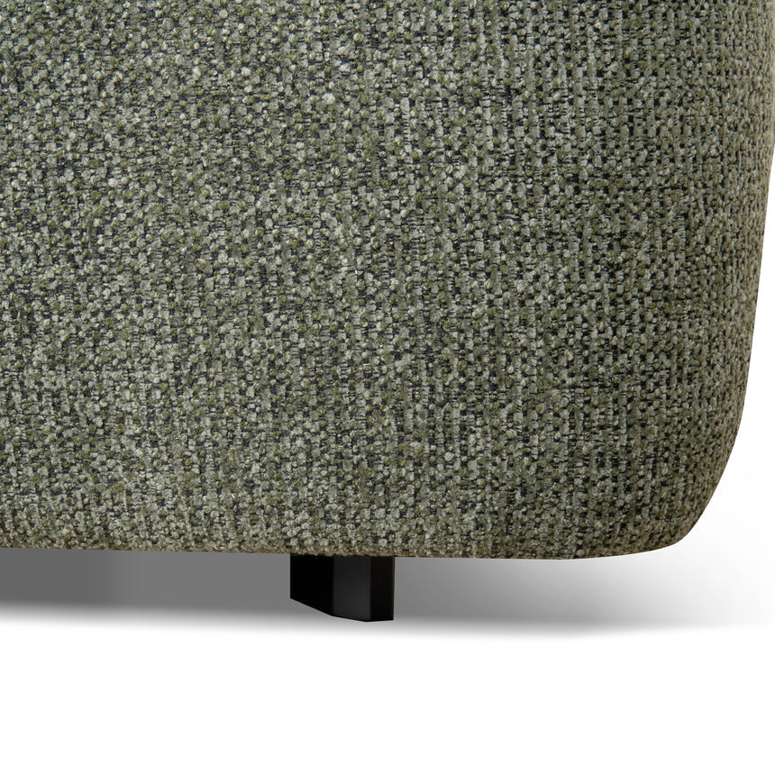Left Chaise Sofa - Coral Dark Green - View 18
