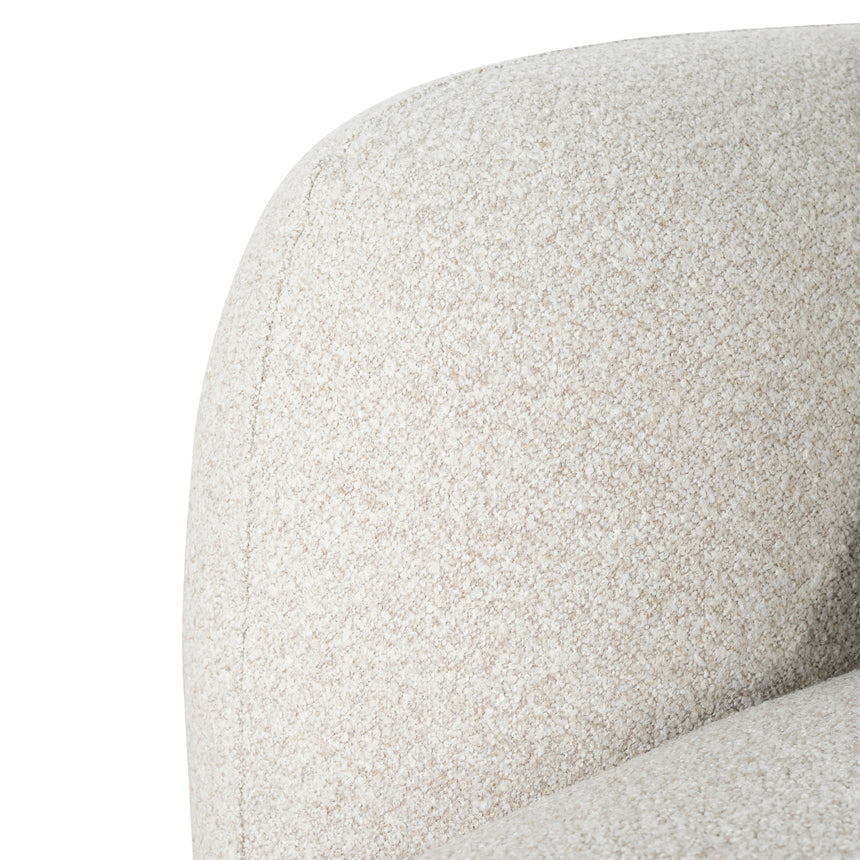 3 Seater Left Chaise Sofa - Oatmeal Beige - View 13