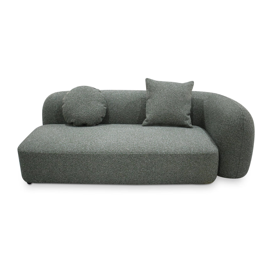 3 Seater Left Chaise Sofa - Amazon Green - View 6