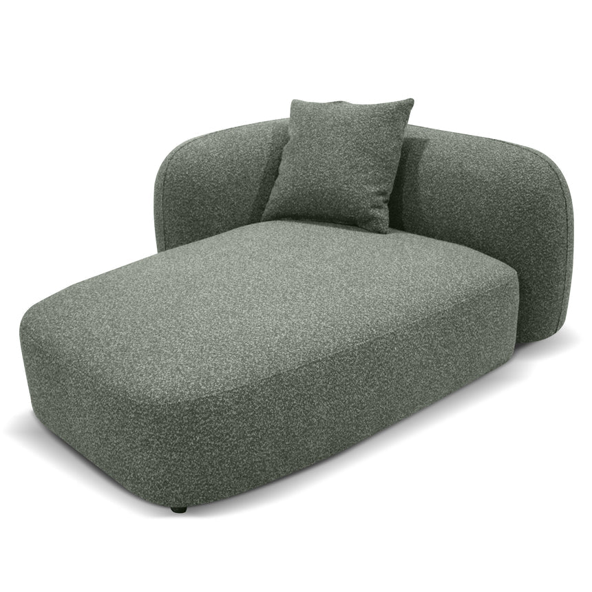 3 Seater Left Chaise Sofa - Amazon Green - View 7