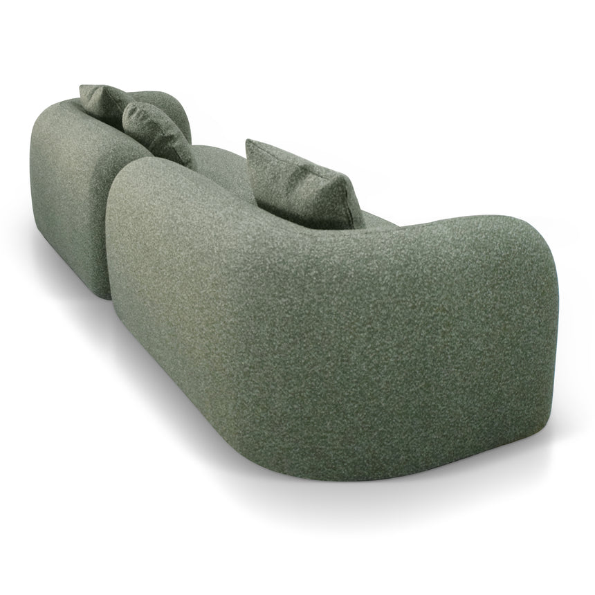 4 Seater Sofa - Amazon Green - View 4