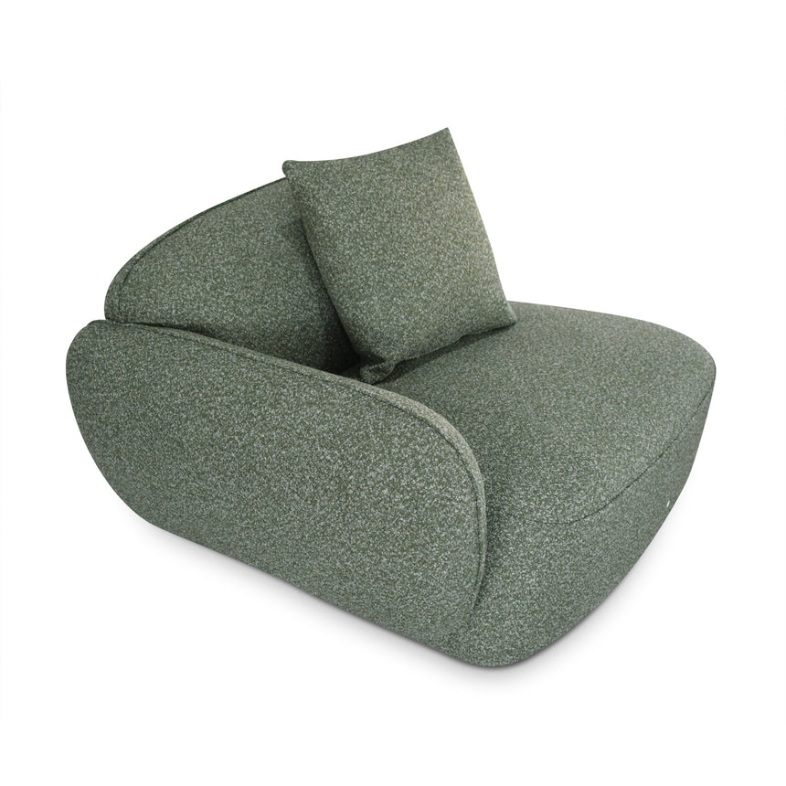 3 Seater Right Chaise Sofa - Amazon Green - View 14