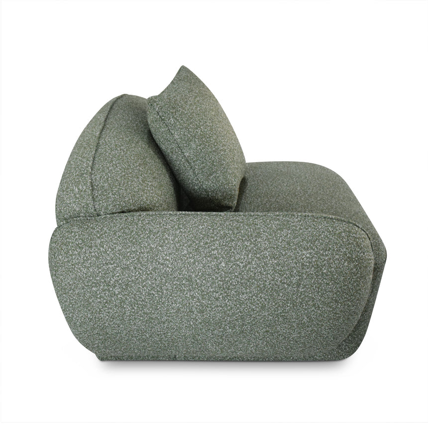 3 Seater Right Chaise Sofa - Amazon Green - View 8