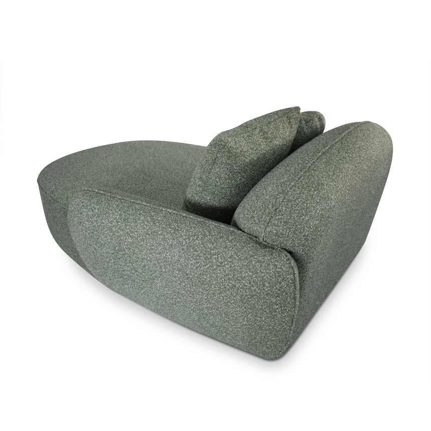 3 Seater Right Chaise Sofa - Amazon Green - View 9