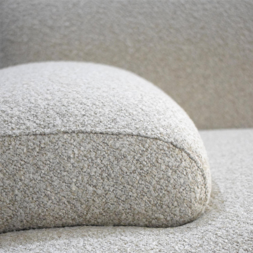4 Seater Sofa - Oatmeal Beige - View 5