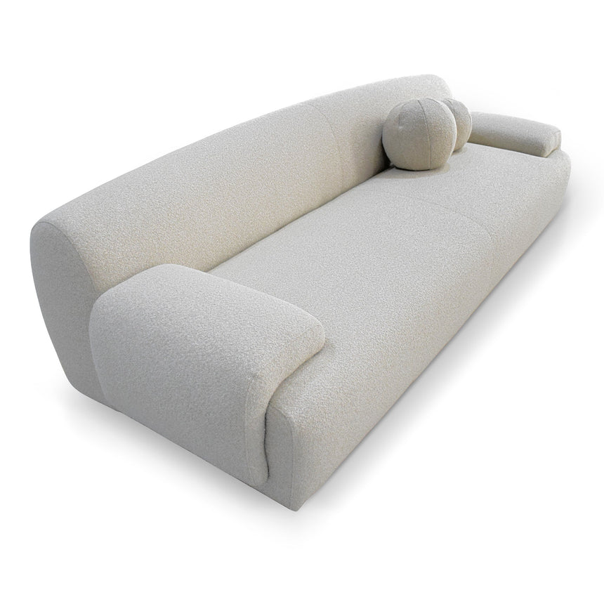 4 Seater Sofa - Oatmeal Beige - View 2