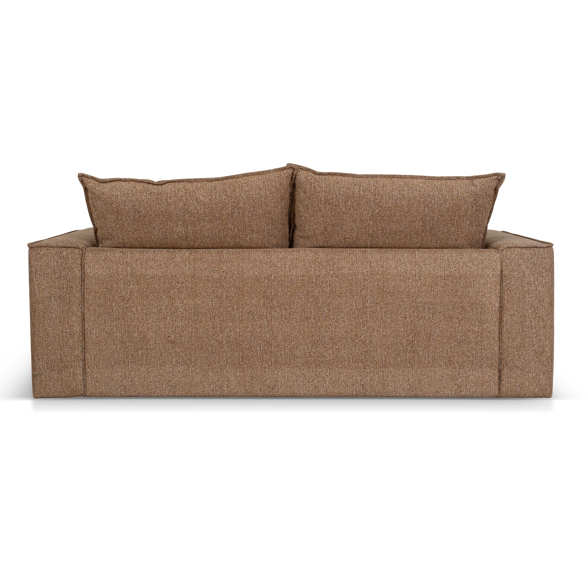 2 Seater Fabric Sofa | Almond Brown | Myka Home