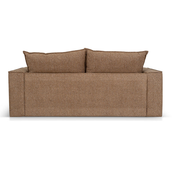 2 Seater Fabric Sofa | Almond Brown | Myka Home