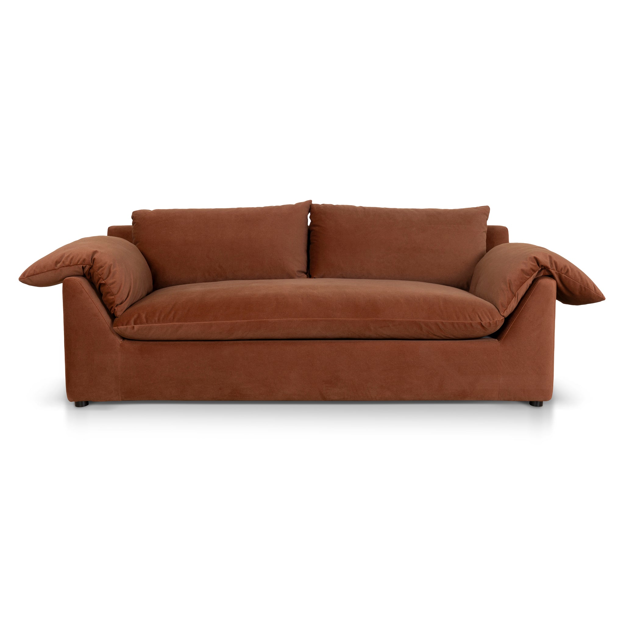 3 Seater Sofa | Burnt Brown | Myka Home
