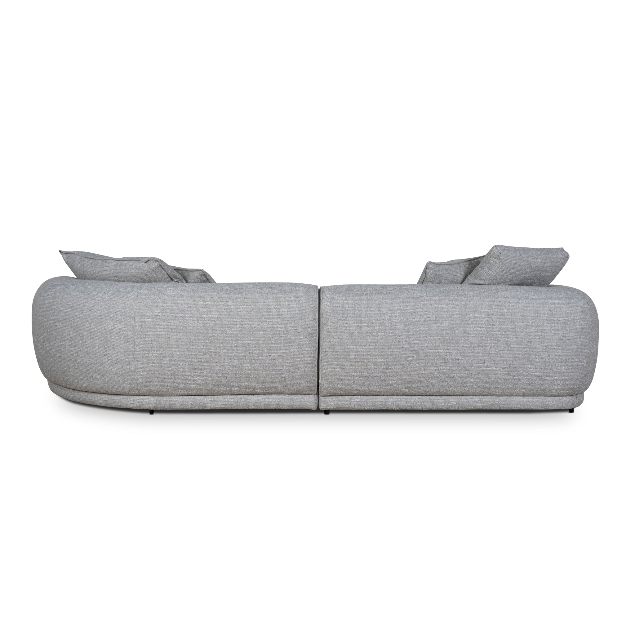 Right Chaise Sofa | Chrome Grey | Myka Home