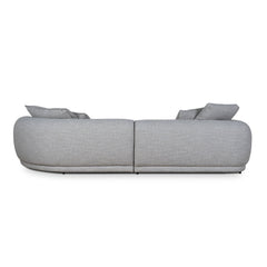 Right Chaise Sofa | Chrome Grey | Myka Home