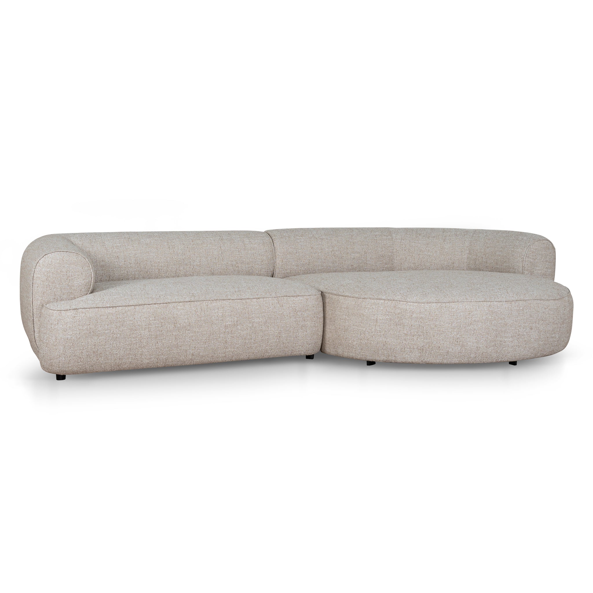 Right Chaise Sofa | Pale Beige | Myka Home